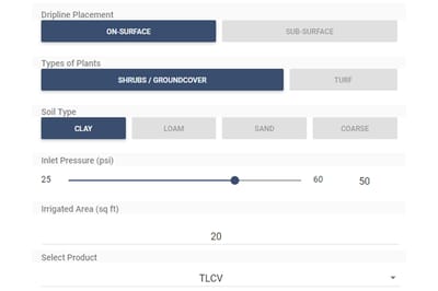 Product & Application Selection