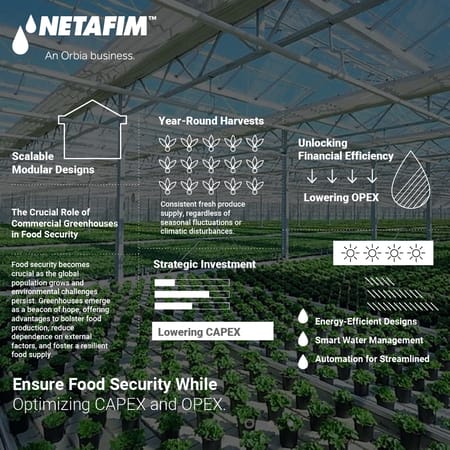 Ensuring Food Security while optimizing CAPEX and OPEX